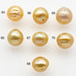 11-12mm South Sea Pearl, Gold Drop Single Piece Nondrilled with High Luster and Blemishes for Jewelry Making, SKU # 1997GS