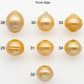 14-15mm South Sea Pearl, Gold Drop Single Piece Nondrilled with High Luster and Minor Blemishes for Jewelry Making, SKU # 2310GS