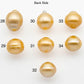 14-15mm South Sea Pearl, Gold Drop Single Piece Nondrilled with High Luster and Minor Blemishes for Jewelry Making, SKU # 2310GS