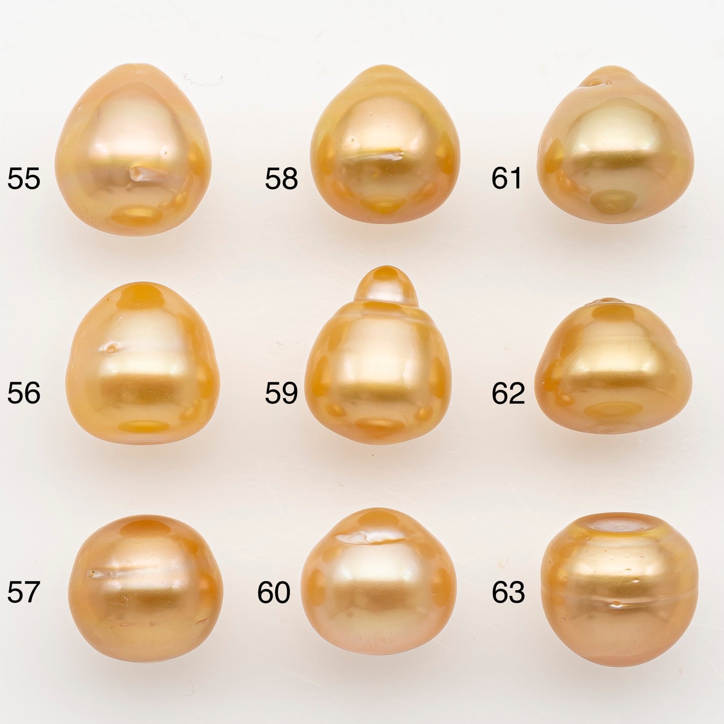 10-11mm South Sea Pearl in Natural Color with High Luster, Button Loose Pearl, Undrilled for Jewelry Making, SKU # 3166GS