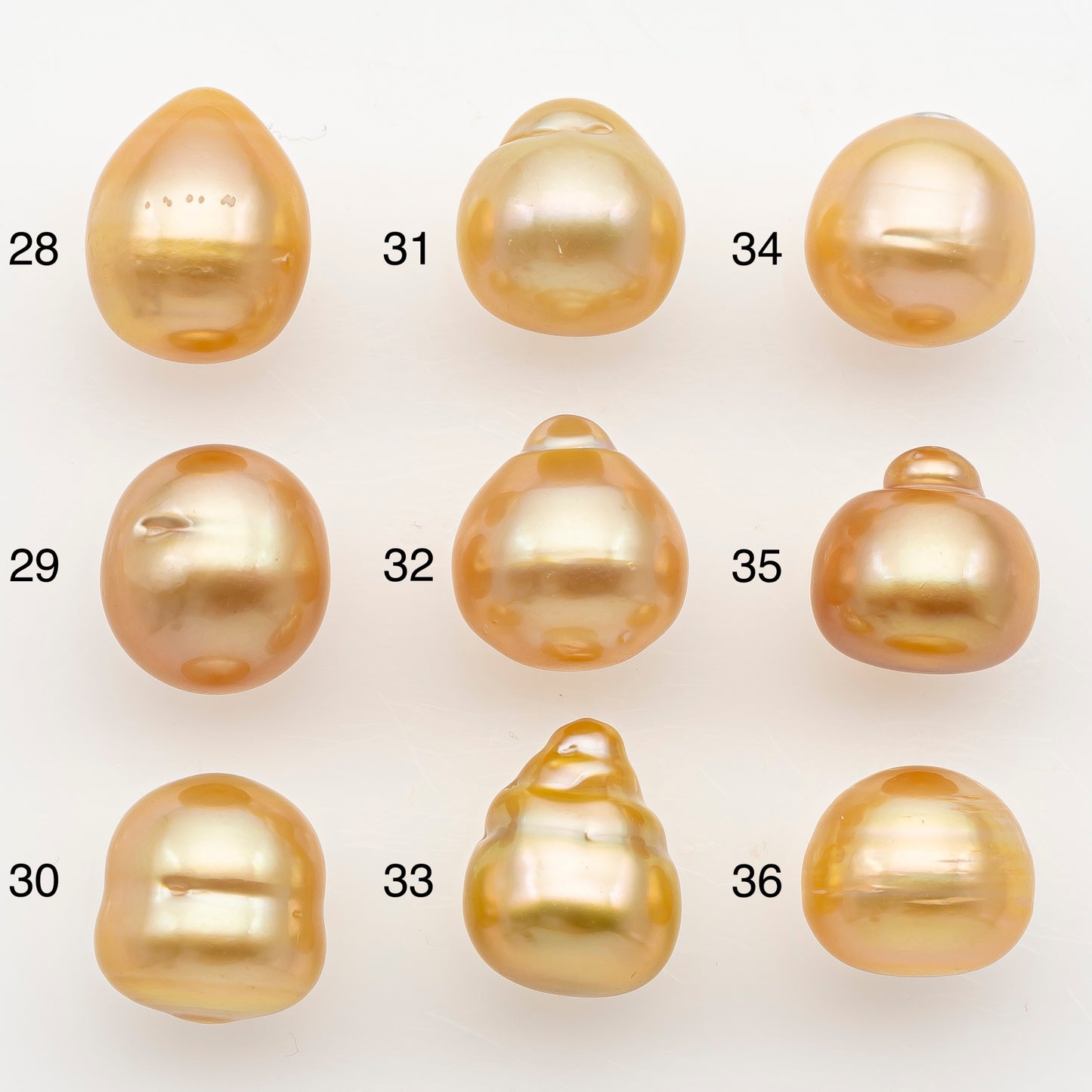 10-11mm South Sea Pearl in Natural Color with High Luster, Button Loose Pearl, Undrilled for Jewelry Making, SKU # 3167GS
