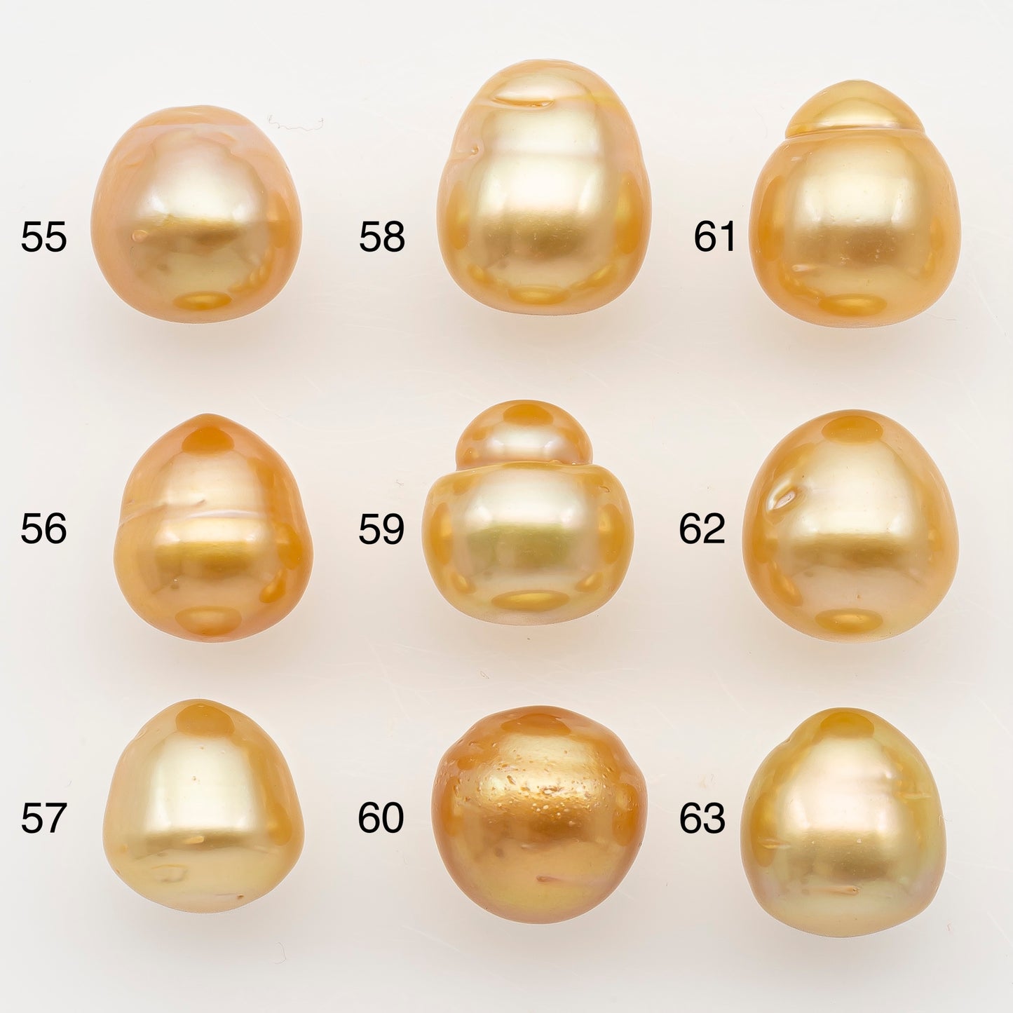 10-11mm South Sea Pearl in Natural Color with High Luster, Button Loose Pearl, Undrilled for Jewelry Making, SKU # 3167GS