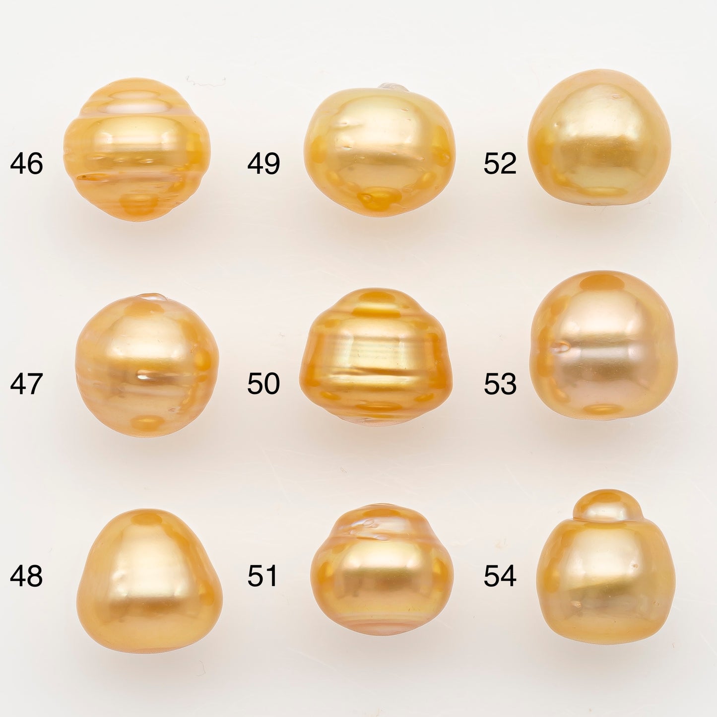 10-11mm South Sea Pearl in Natural Color with High Luster, Button Loose Pearl, Undrilled for Jewelry Making, SKU # 3168GS