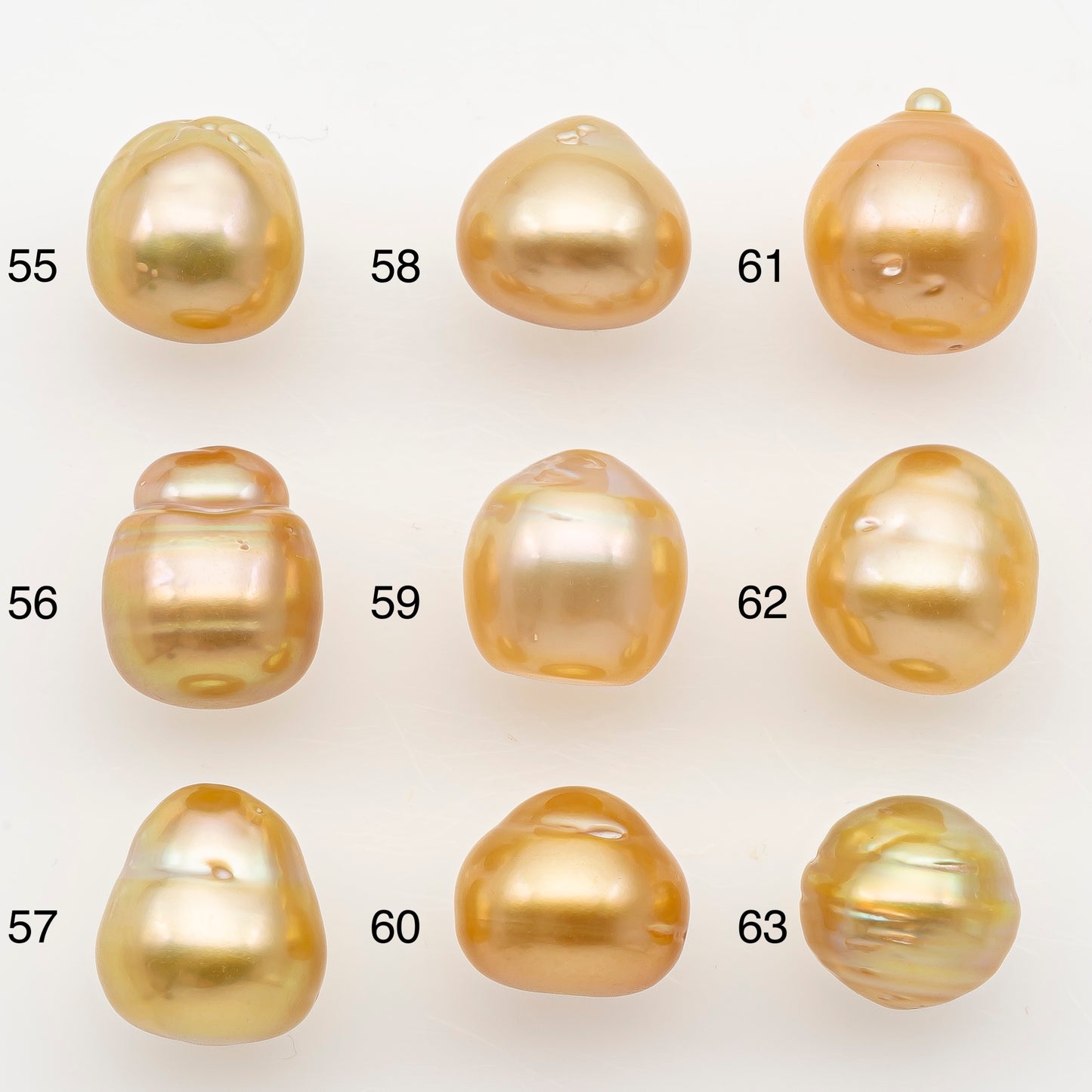 10-11mm South Sea Pearl in Natural Color with High Luster, Button Loose Pearl, Undrilled for Jewelry Making, SKU # 3168GS