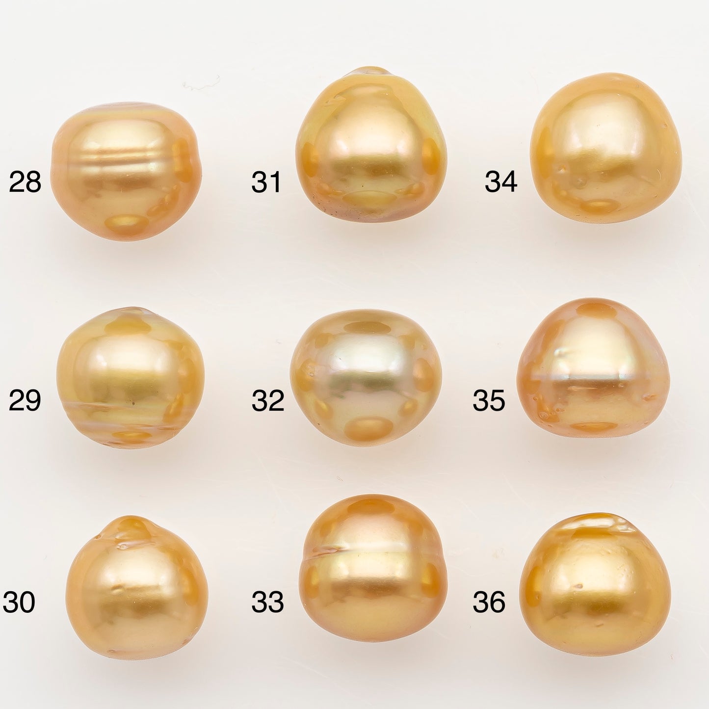 10-11mm South Sea Pearl in Natural Color with High Luster, Button Loose Pearl, Undrilled for Jewelry Making, SKU # 3169GS