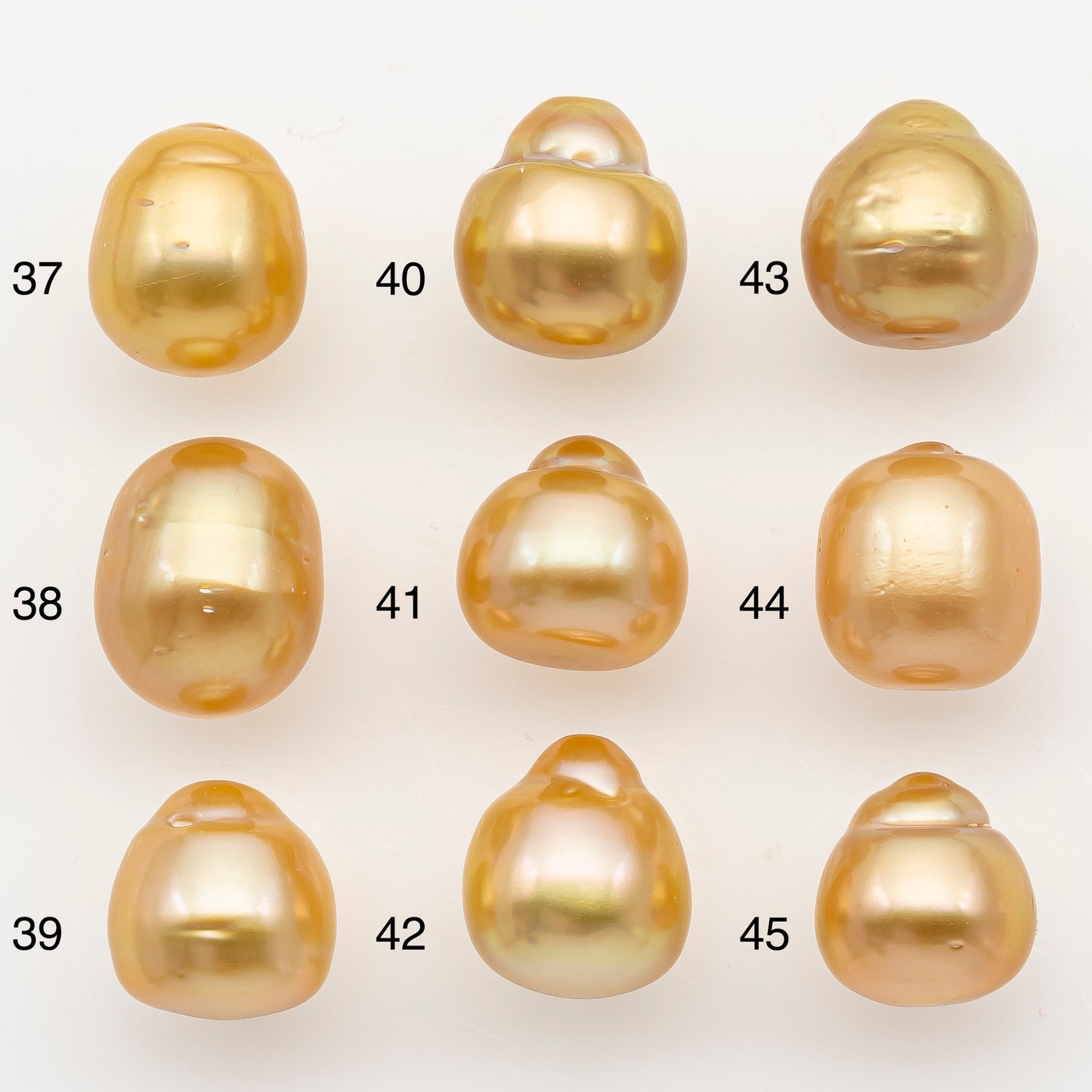 10-11mm South Sea Pearl in Natural Color with High Luster, Button Loose Pearl, Undrilled for Jewelry Making, SKU # 3169GS