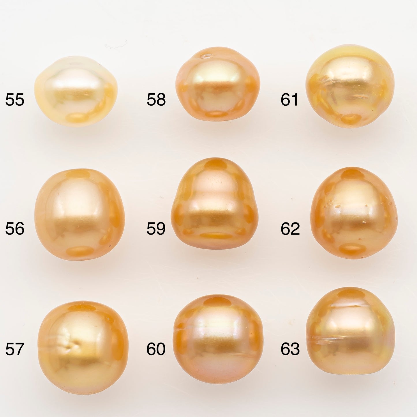 10-11mm South Sea Pearl in Natural Color with High Luster, Button Loose Pearl, Undrilled for Jewelry Making, SKU # 3169GS