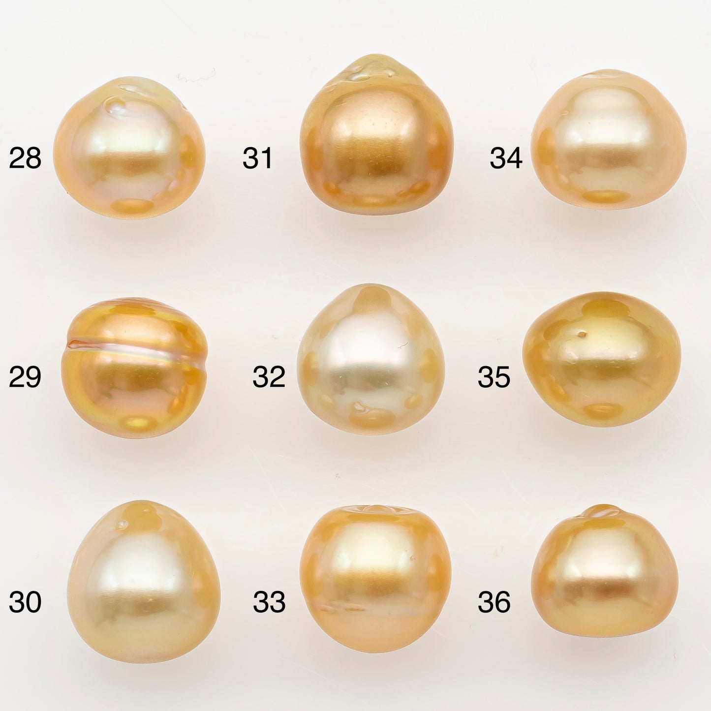 10-11mm South Sea Pearl in Natural Color with High Luster, ButtonLoose Pearl, Undrilled for Jewelry Making, SKU # 3170GS