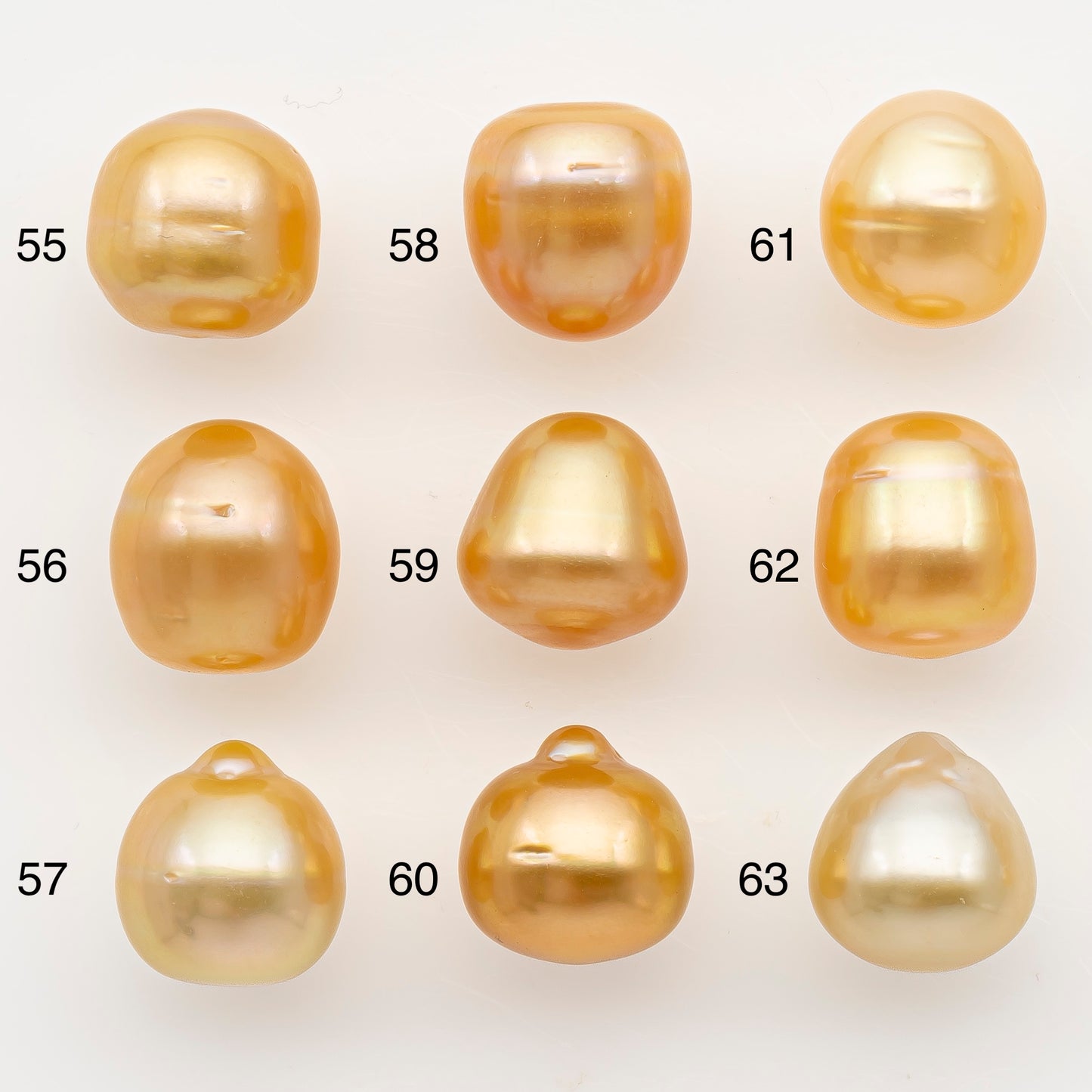 10-11mm South Sea Pearl in Natural Color with High Luster, ButtonLoose Pearl, Undrilled for Jewelry Making, SKU # 3170GS