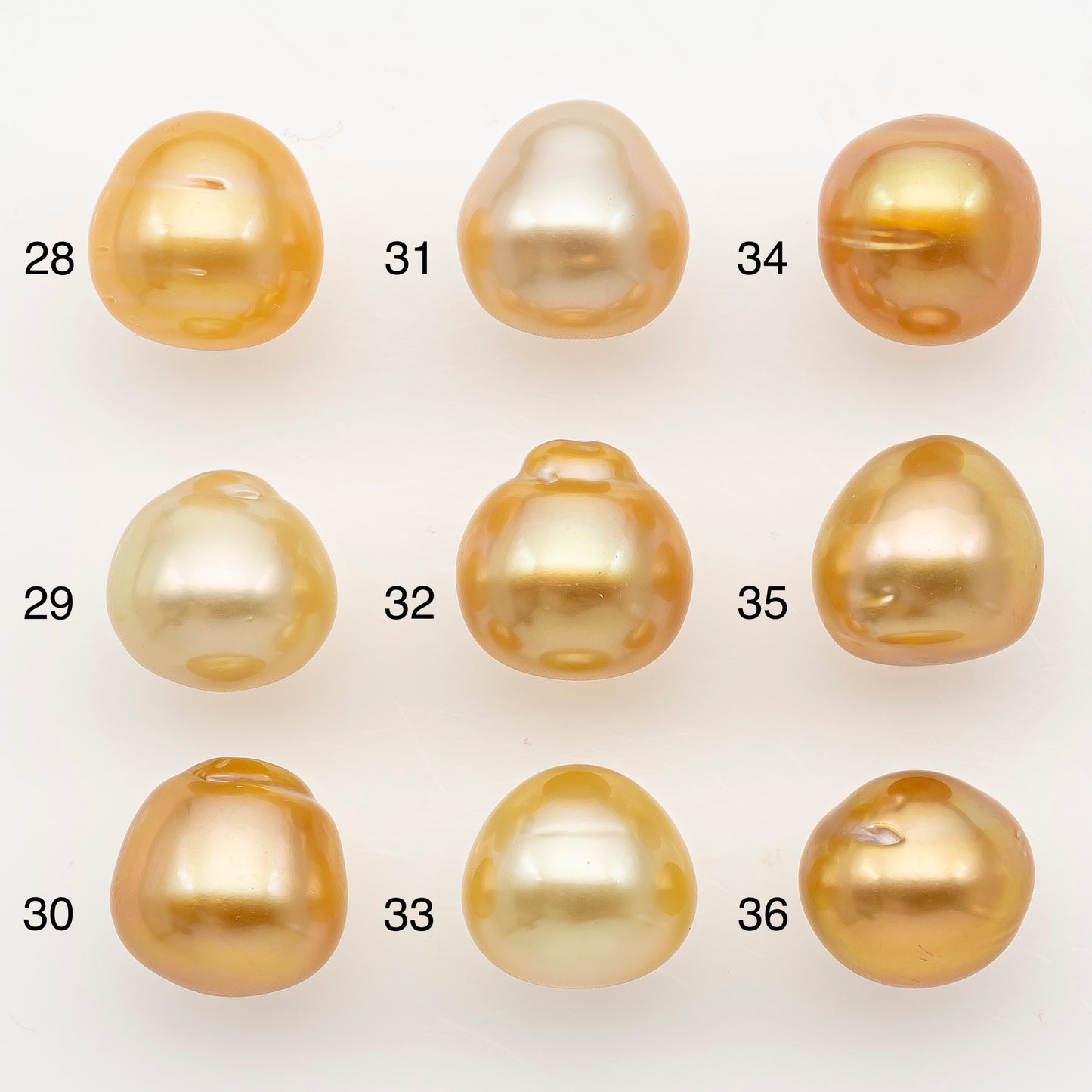 10-11mm South Sea Pearl in Natural Color with High Luster, Button Loose Pearl, Undrilled for Jewelry Making, SKU # 3171GS