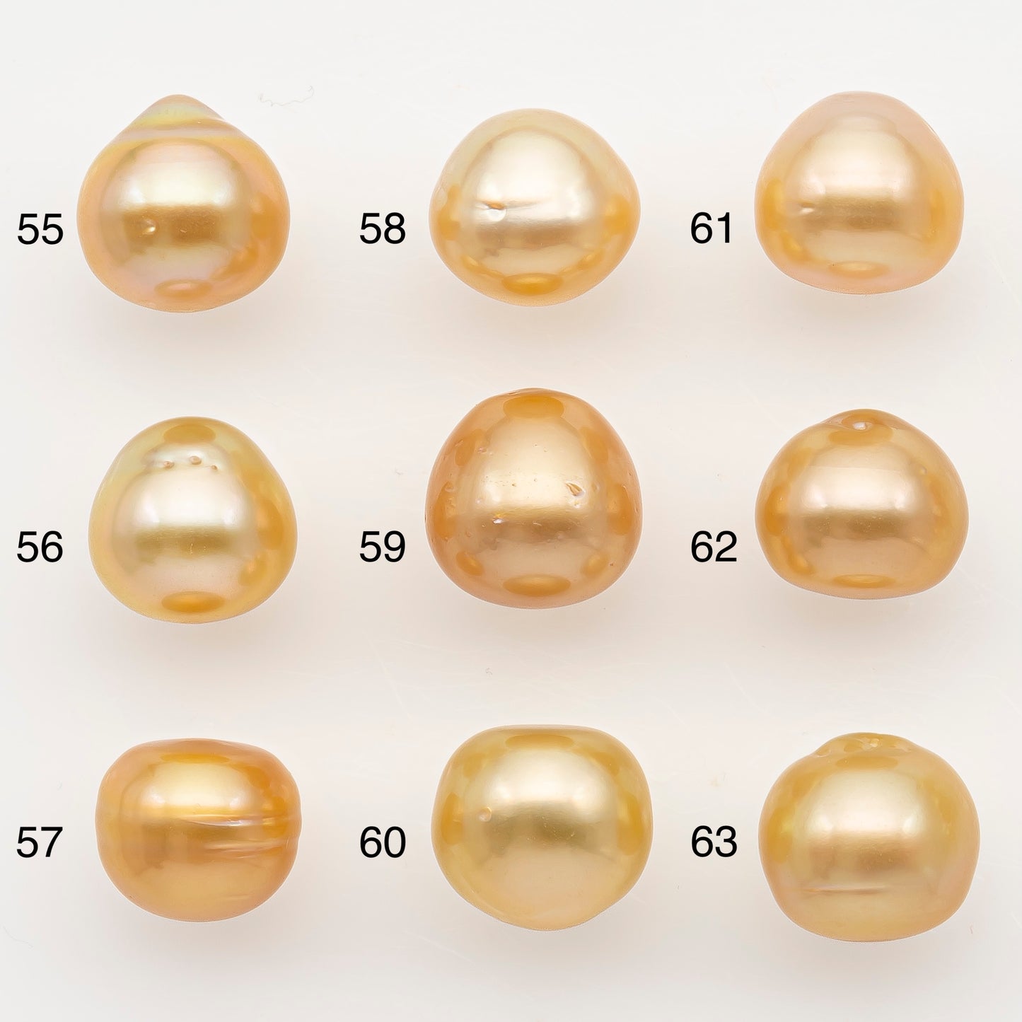 10-11mm South Sea Pearl in Natural Color with High Luster, Button Loose Pearl, Undrilled for Jewelry Making, SKU # 3171GS
