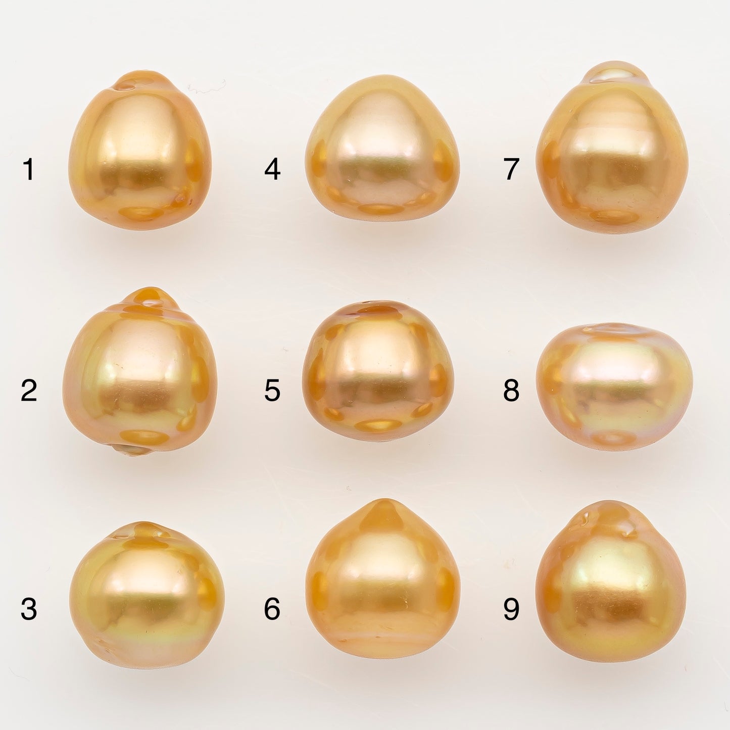 10-11mm South Sea Pearl in Natural Color with High Luster, Button  Loose Pearl, Undrilled for Jewelry Making, SKU # 3172GS