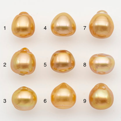 10-11mm South Sea Pearl in Natural Color with High Luster, Button  Loose Pearl, Undrilled for Jewelry Making, SKU # 3172GS
