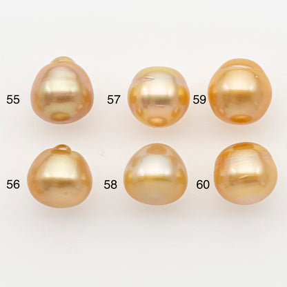 10-11mm South Sea Pearl in Natural Color with High Luster, Button  Loose Pearl, Undrilled for Jewelry Making, SKU # 3172GS