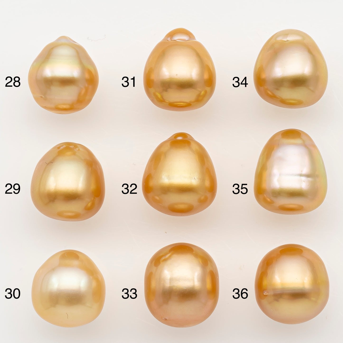 10-11mm South Sea Pearl in Natural Color with High Luster, Button Loose Pearl, Undrilled for Jewelry Making, SKU # 3173GS