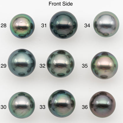 8-9mm Tahitian Pearl with High Luster and Natural Color with Minor Blemishes,, Loose Undrilled for Jewelry Making, SKU # 3371H