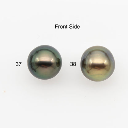 8-9mm Tahitian Pearl with High Luster and Natural Color with Minor Blemishes,, Loose Undrilled for Jewelry Making, SKU # 3371H