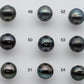 10-11mm Loose Tahitian Pearl Near Round in Natural Color and High Luster with Blemish, Predrilled Hole, SKU # 1394TH