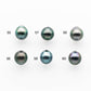 8-9mm High Quality Tahitian Pearl in Natural Color and Very Nice Luster, Single Piece Loose Undrilled for Making Jewelry SKU # 2042TH