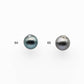 8-9mm Tahitian Pearl Drop with High Luster and Natural Color with Minor Blemishes, Loose Single Piece Undrilled, SKU # 2045TH