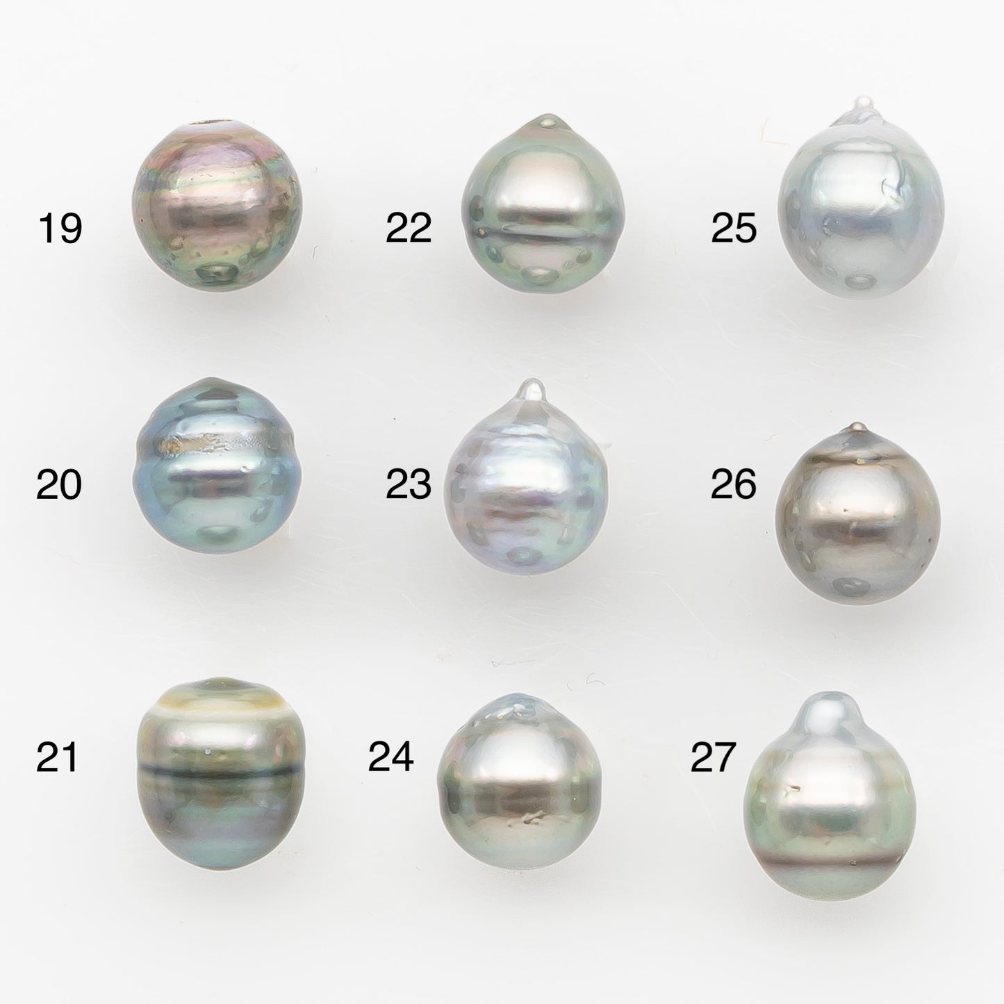 10-11mm Tahitian Pearl, Loose Undrilled with High Luster and Blemishes for Jewelry Making, SKU # 2958TH