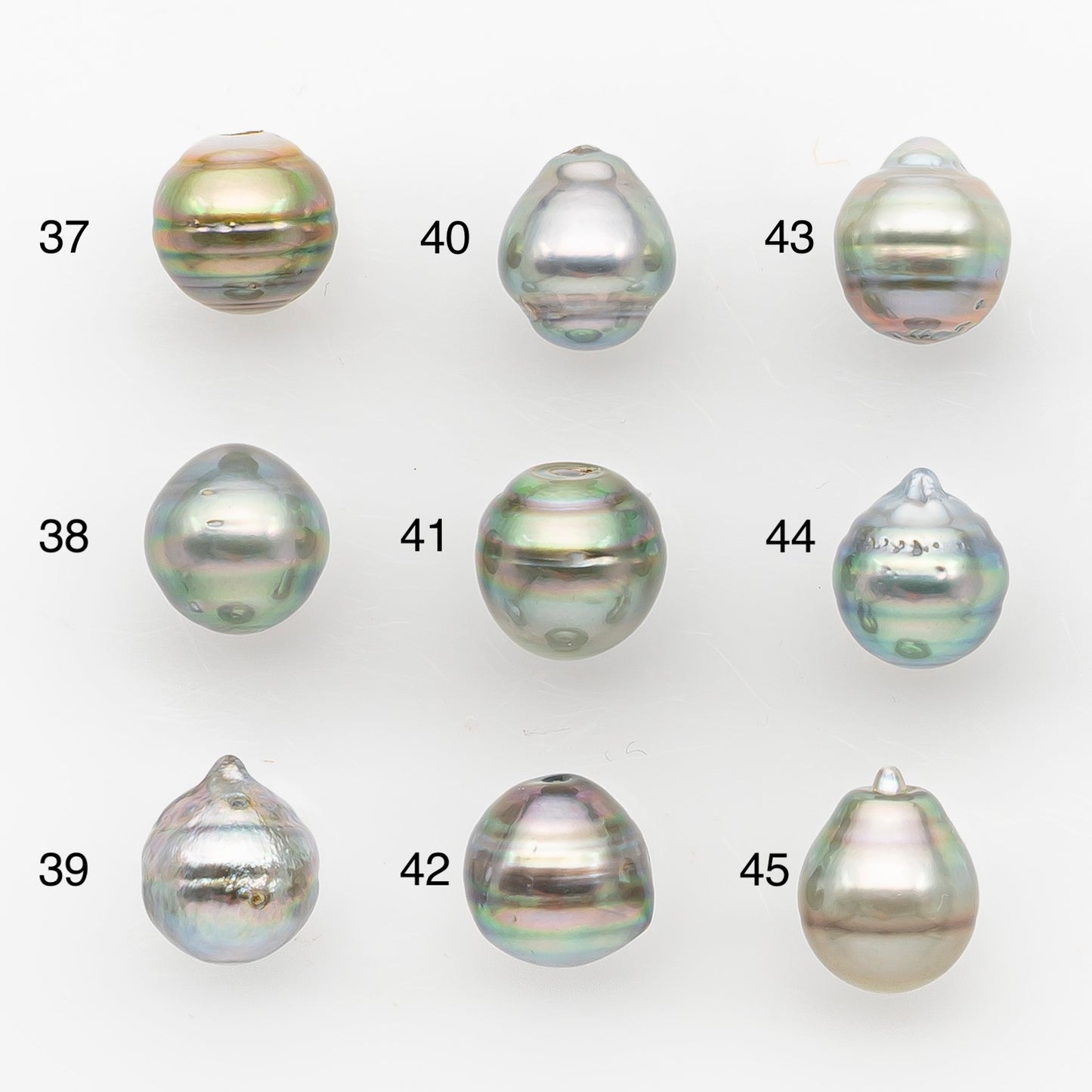 10-11mm Tahitian Pearl, Loose Undrilled with High Luster and Blemishes for Jewelry Making, SKU # 2958TH