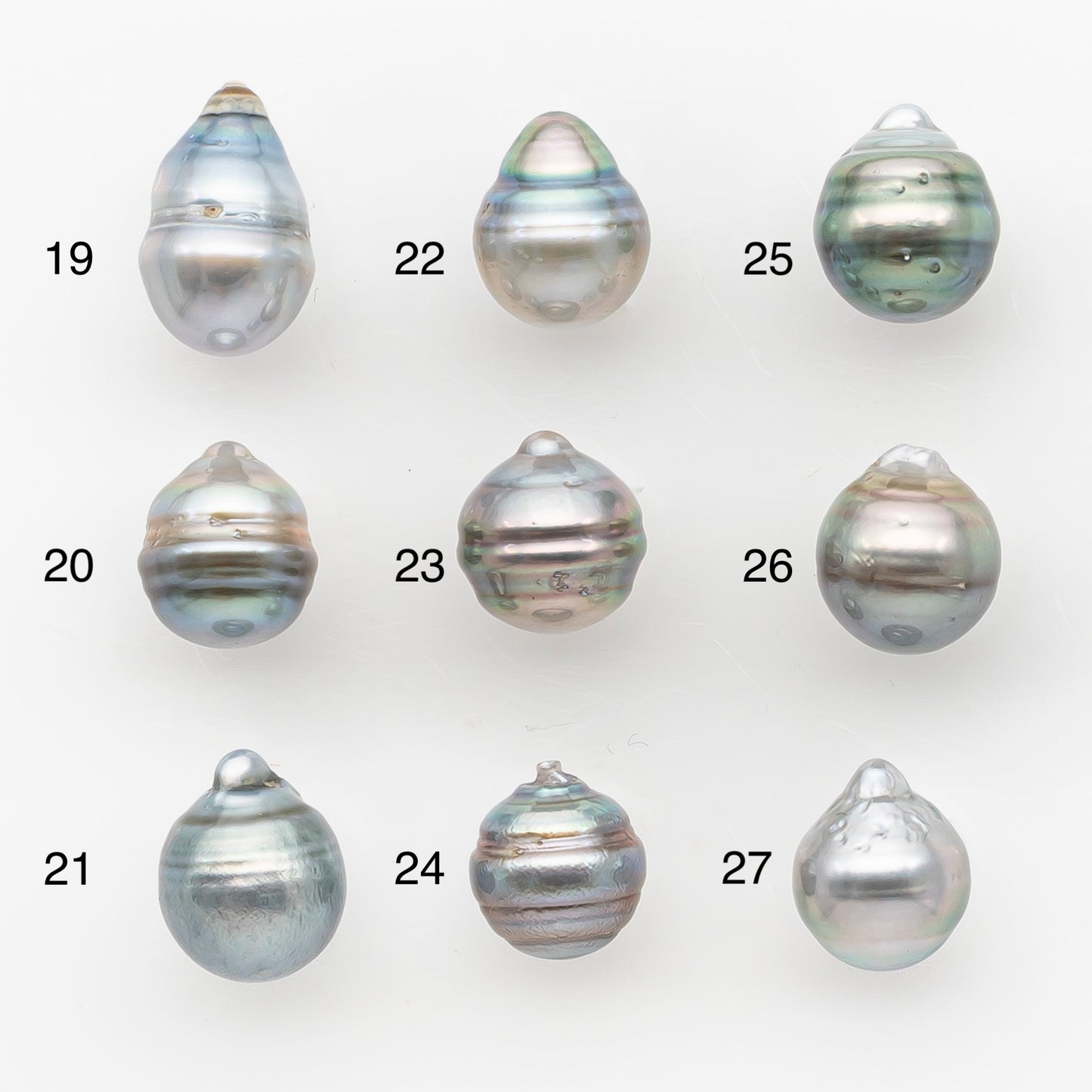 10-11mm Tahitian Pearl, Loose Undrilled with High Luster and Blemishes for Jewelry Making, SKU # 2959TH