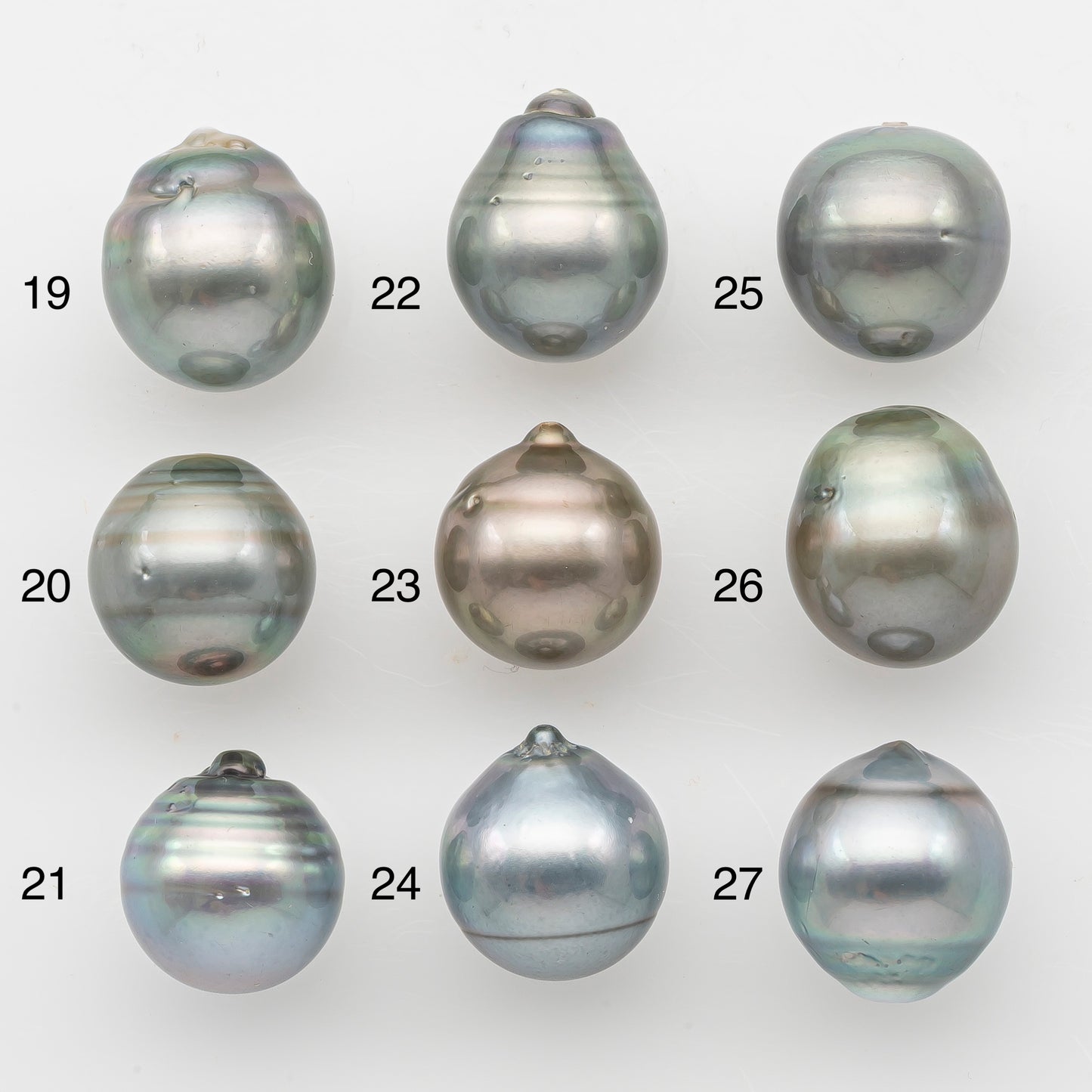 12-13mm Tahitian Pearl, Loose Undrilled with High Luster and Minor Blemishes for Jewelry Making, SKU # 3070TH