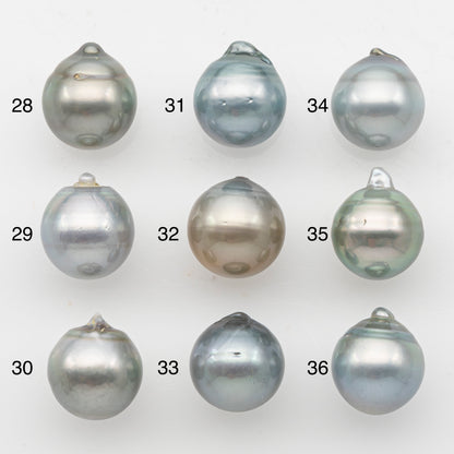 12-13mm Tahitian Pearl, Loose Undrilled with High Luster and Minor Blemishes for Jewelry Making, SKU # 3070TH