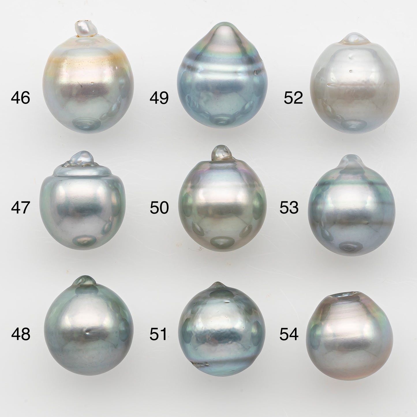 12-13mm Tahitian Pearl, Loose Undrilled with High Luster and Minor Blemishes for Jewelry Making, SKU # 3070TH