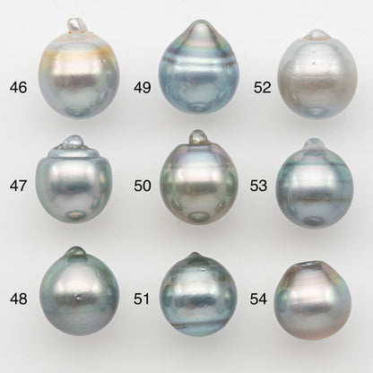 12-13mm Tahitian Pearl, Loose Undrilled with High Luster and Minor Blemishes for Jewelry Making, SKU # 3070TH