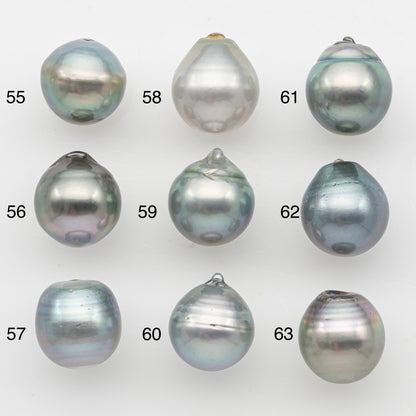 12-13mm Tahitian Pearl, Loose Undrilled with High Luster and Minor Blemishes for Jewelry Making, SKU # 3070TH