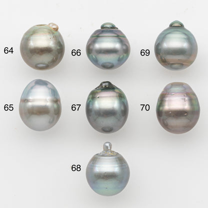 12-13mm Tahitian Pearl, Loose Undrilled with High Luster and Minor Blemishes for Jewelry Making, SKU # 3070TH