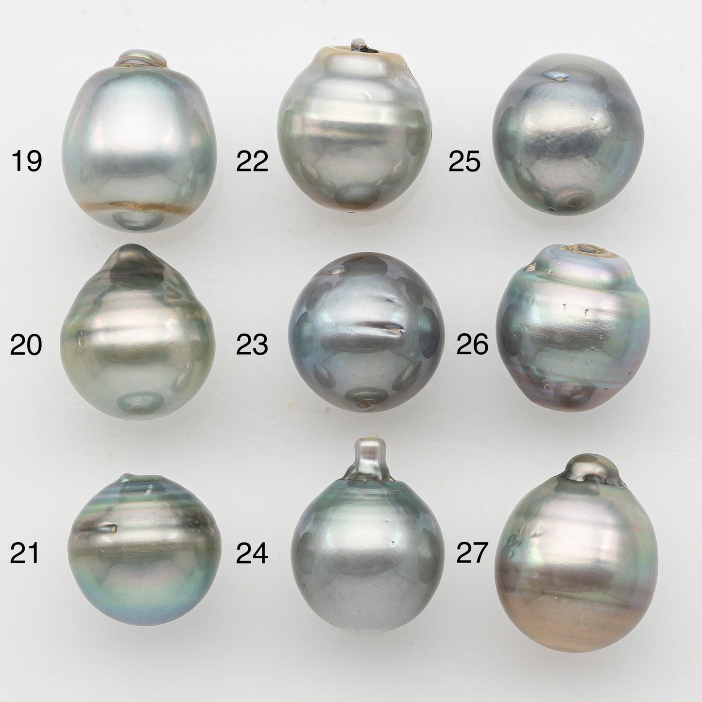 12-13mm Tahitian Pearl, Loose Undrilled with High Luster and Minor Blemishes for Jewelry Making, SKU # 3071TH