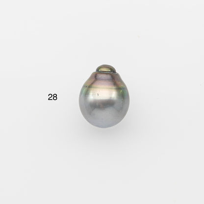 12-13mm Tahitian Pearl, Loose Undrilled with High Luster and Minor Blemishes for Jewelry Making, SKU # 3071TH