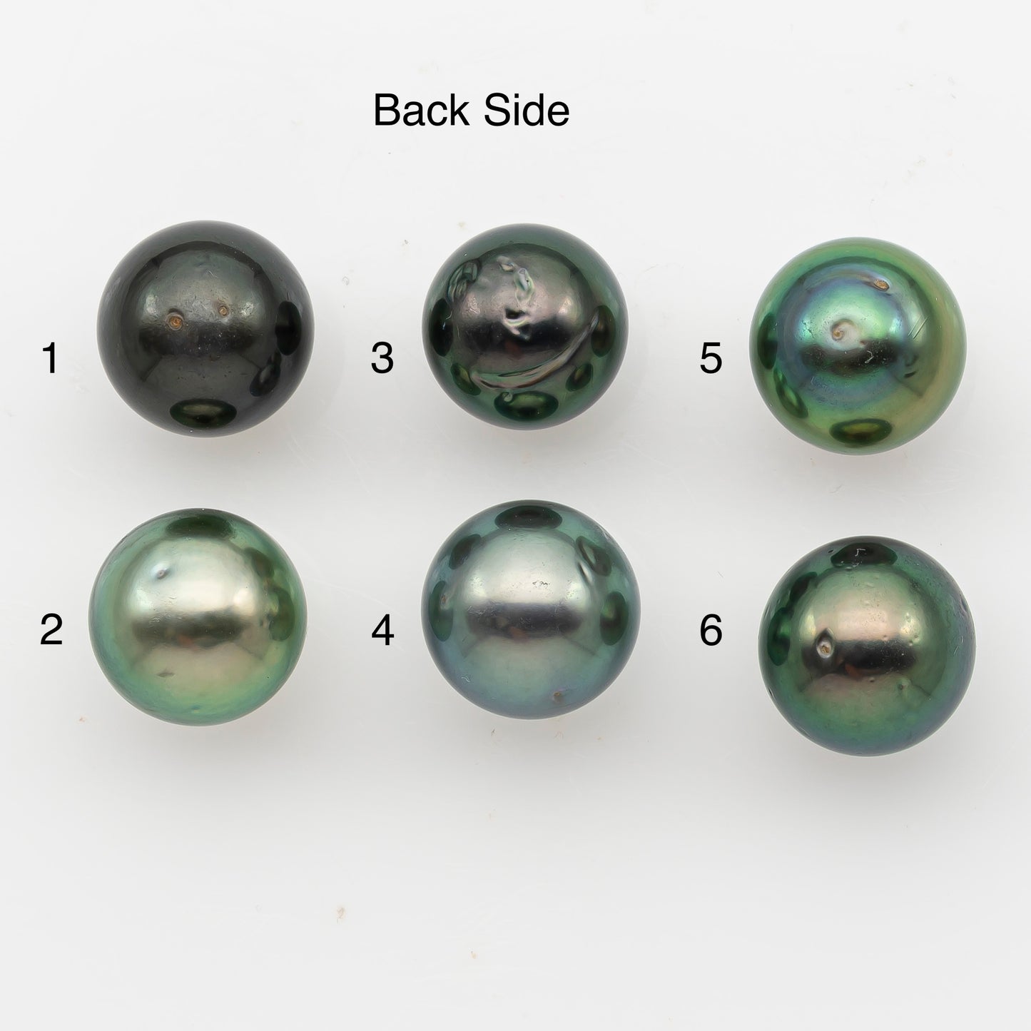 12mm Tahitian Pearl, Loose Undrilled with High Luster for Jewelry Making, SKU # 3075TH
