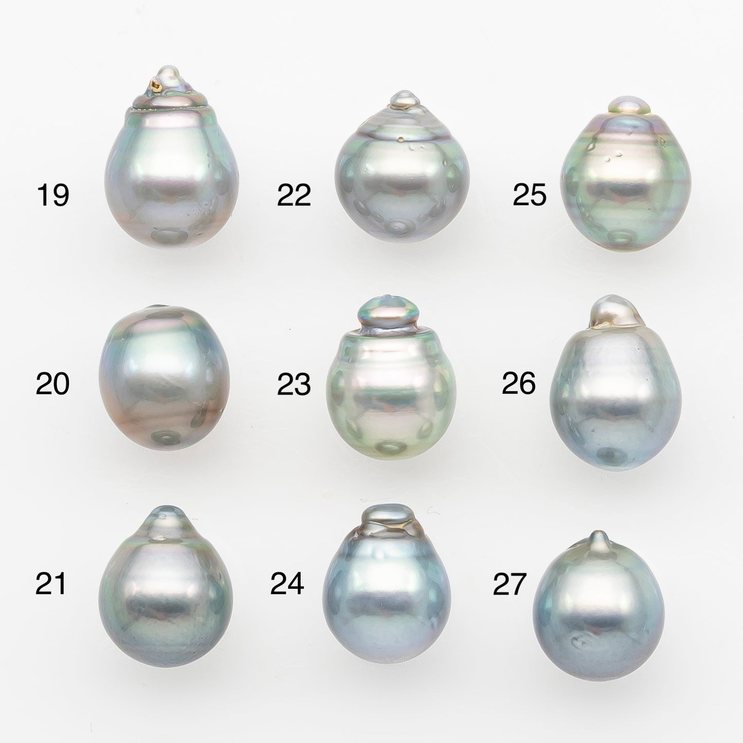 11-12mm Tahitian Pearl, Loose Undrilled with High Luster and Blemishes for Jewelry Making, SKU # 2961TH