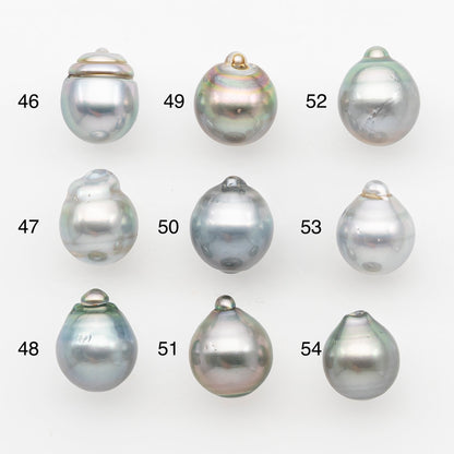 11-12mm Tahitian Pearl, Loose Undrilled with High Luster and Blemishes for Jewelry Making, SKU # 2961TH