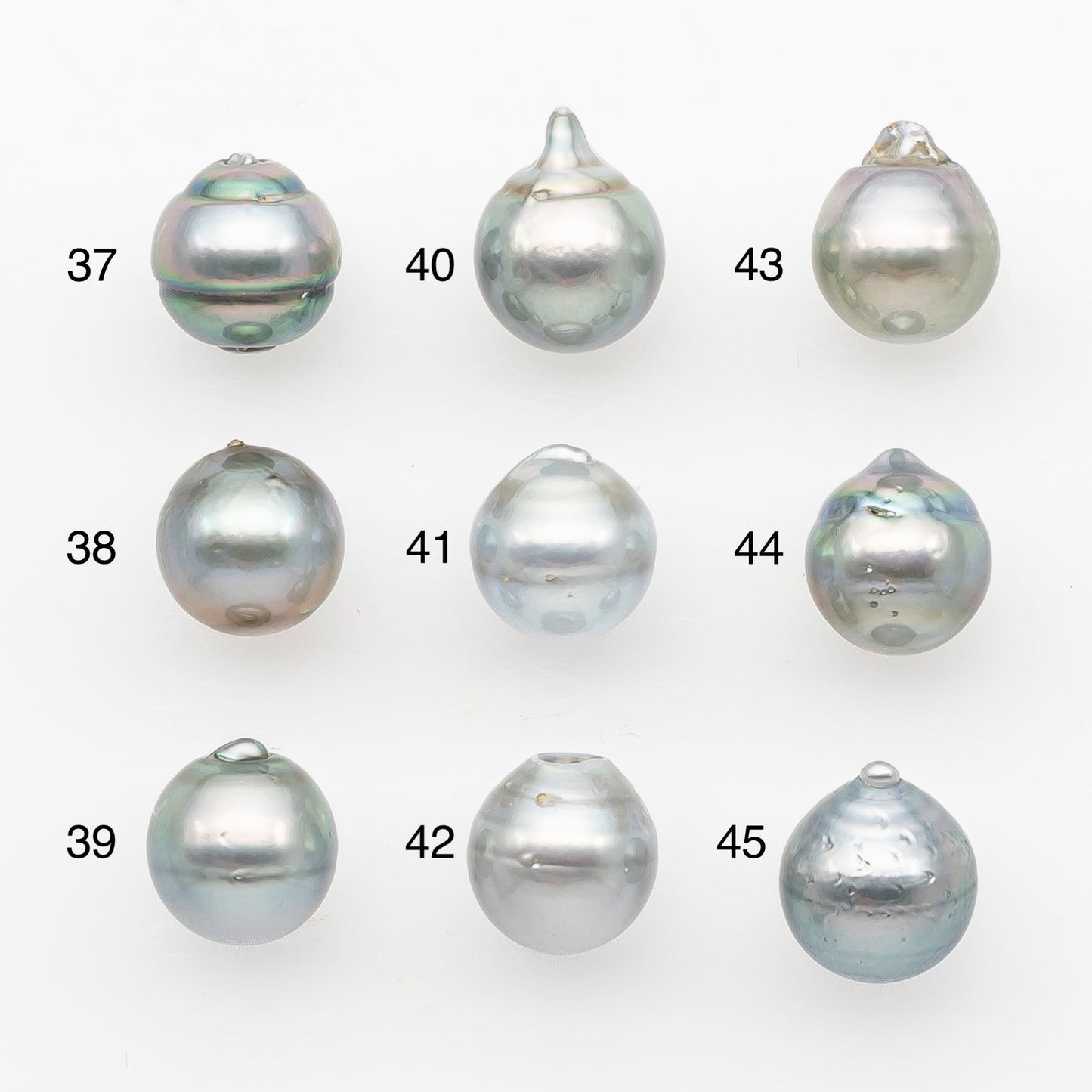 11-12mm Tahitian Pearl, Loose Undrilled with High Luster and Blemishes for Jewelry Making, SKU # 2962TH