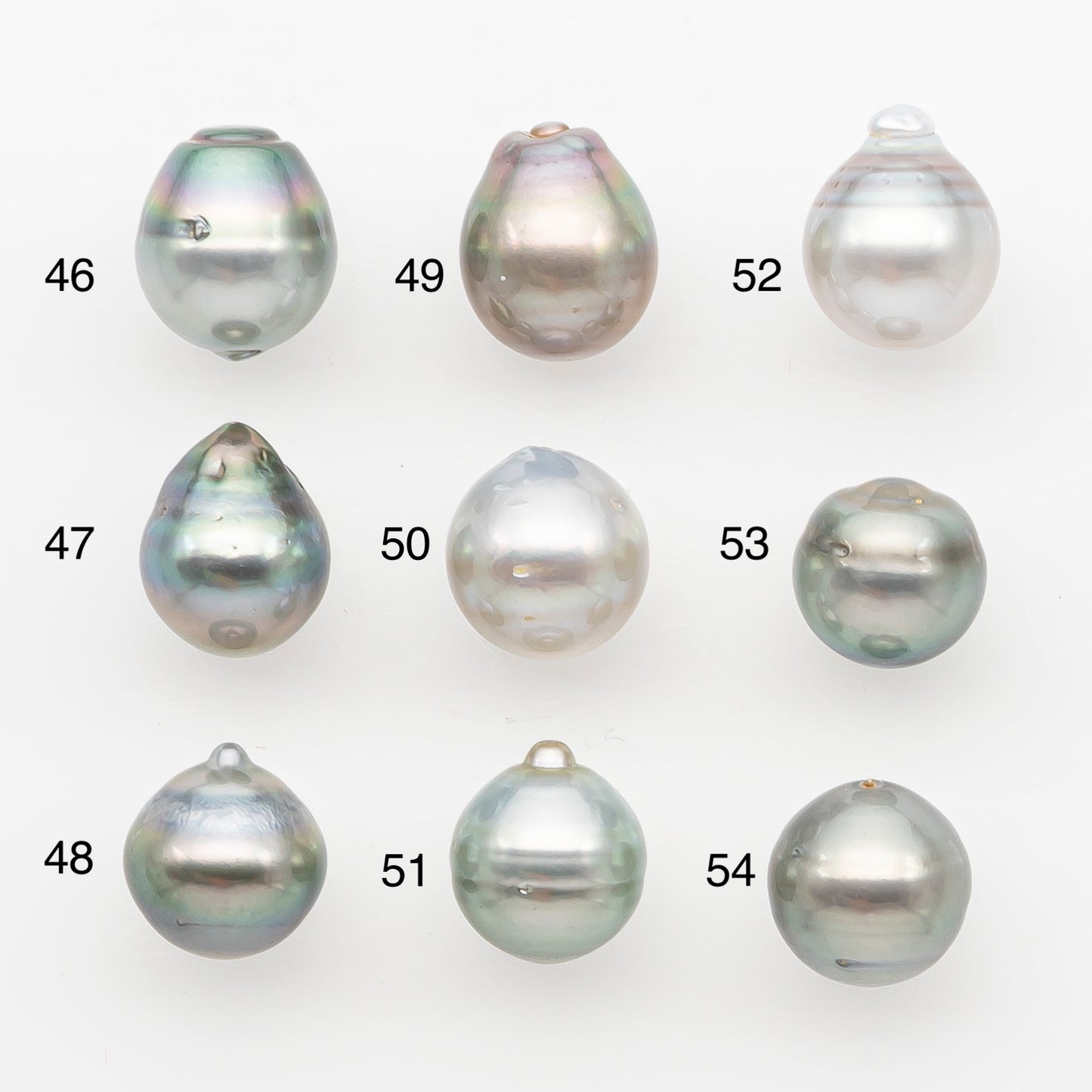 11-12mm Tahitian Pearl, Loose Undrilled with High Luster and Blemishes for Jewelry Making, SKU # 2962TH