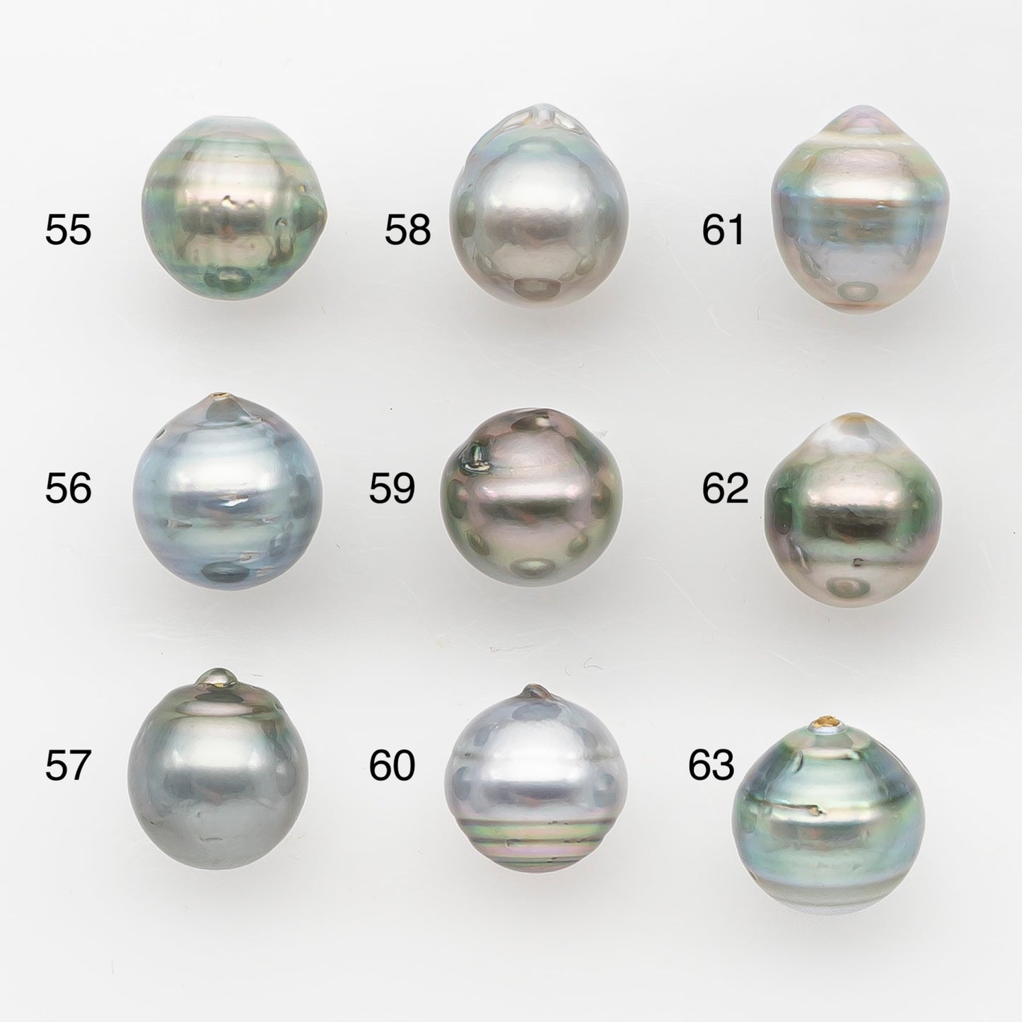 11-12mm Tahitian Pearl, Loose Undrilled with High Luster and Blemishes for Jewelry Making, SKU # 2962TH