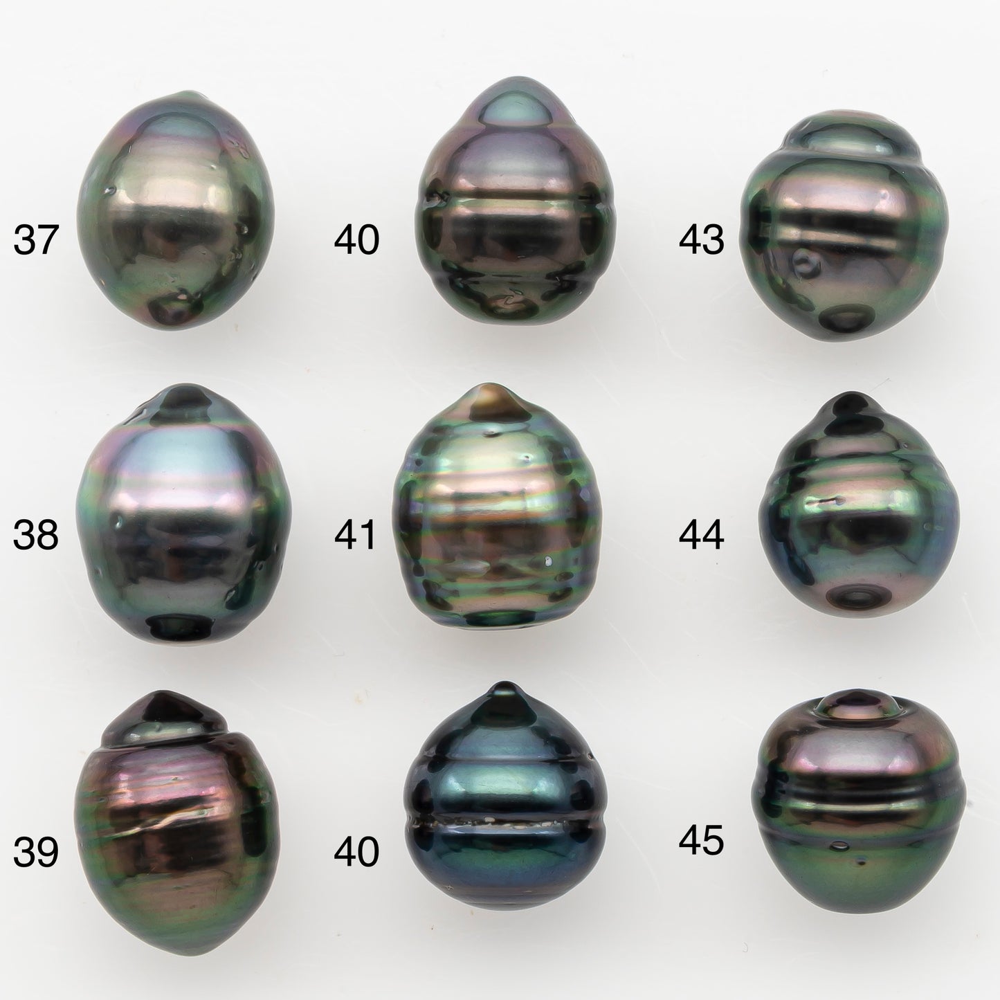11-12mm Tahitian Pearl, Loose Undrilled with High Luster for Jewelry Making, SKU # 3099TH