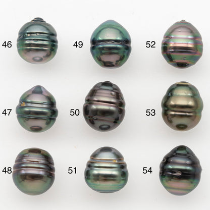 11-12mm Tahitian Pearl, Loose Undrilled with High Luster for Jewelry Making, SKU # 3100TH