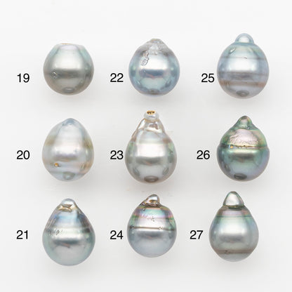 11-12mm Tahitian Pearl, Loose Undrilled with High Luster and Blemishes for Jewelry Making, SKU # 2964TH