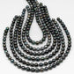 9-10mm Tahitian Pearl in Full Strand with All Natural Color with High Luster for Jewelry Making, SKU# 2261TH