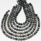 9-10mm Multicolor Drop Tahitian Pearl Bead with High Luster, In Full Strand with Blemishes for Making, SKU # 2262TH