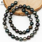 8-10mm Tahitian Pearl in Full Strand with All Natural Color with High Luster for Jewelry Making, SKU# 2258TH