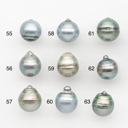 11-12mm Tahitian Pearl, Loose Undrilled with High Luster and Blemishes for Jewelry Making, SKU # 2964TH