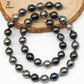 8-10mm Multicolor Tahitian Pearl Bead with High Luster, In Full Strand with Blemishes for Making, SKU # 2260TH