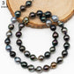 8-10mm Multicolor Tahitian Pearl Bead with High Luster, In Full Strand with Blemishes for Making, SKU # 2260TH